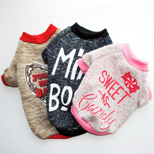 Small Dog Fleece Sweater | Winter Warm Clothes