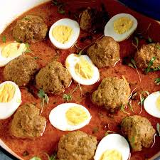 Beef Koftay With Eggs