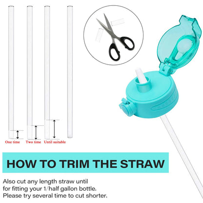 Hydro Jug Straw | Straws For Half Gallon Water Bottles