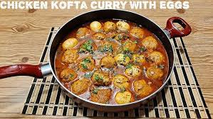 Chicken Koftay With Egg