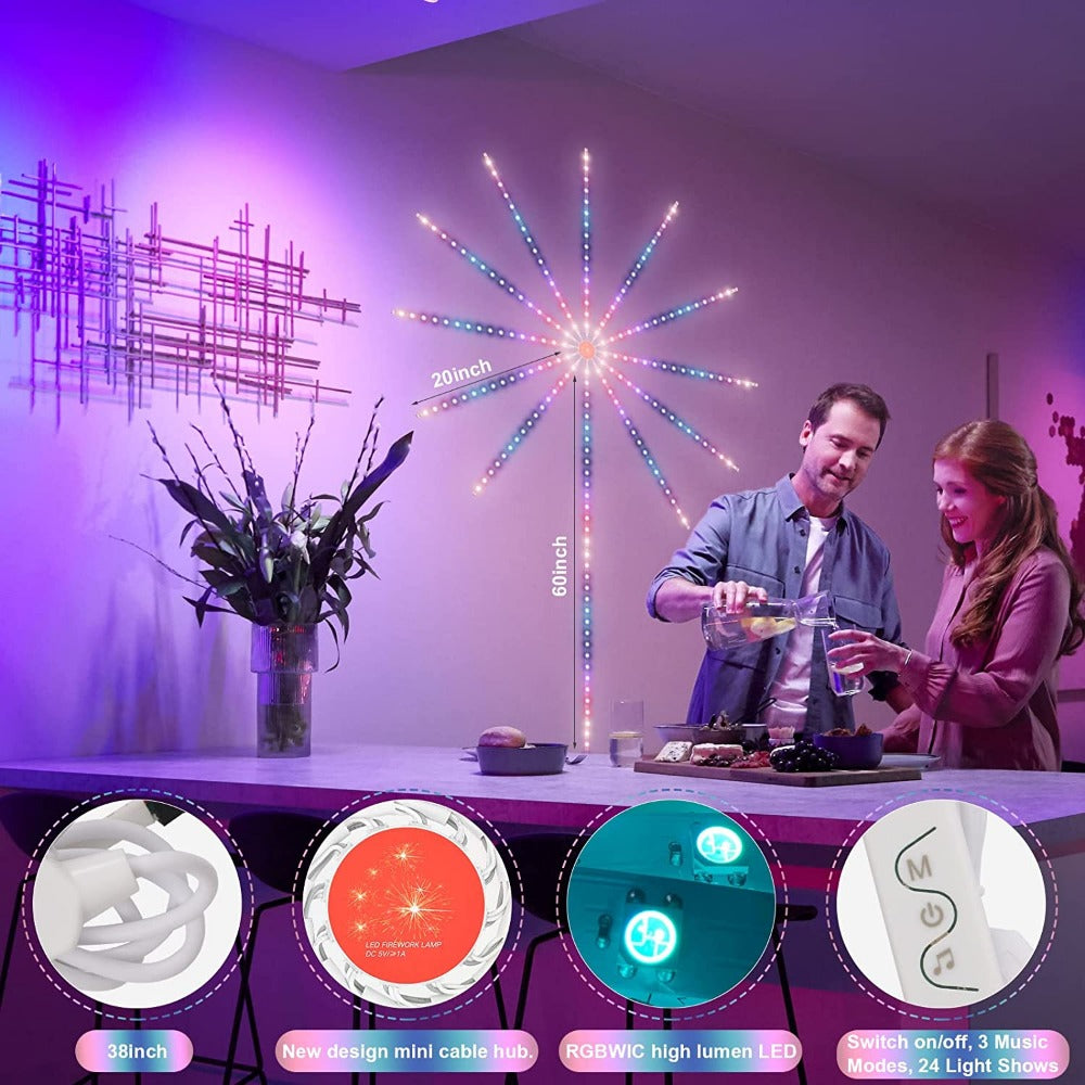SyncStrips - Smart Firework LED Lights - Areei